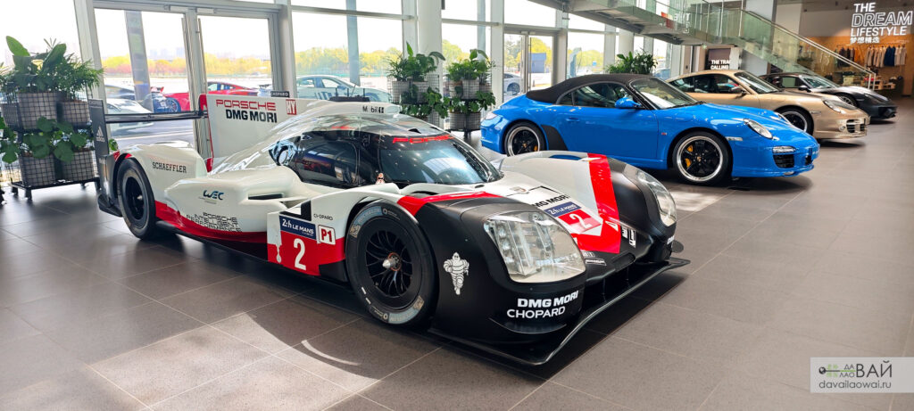 porsche center shanghai porsche 919 hybrid
